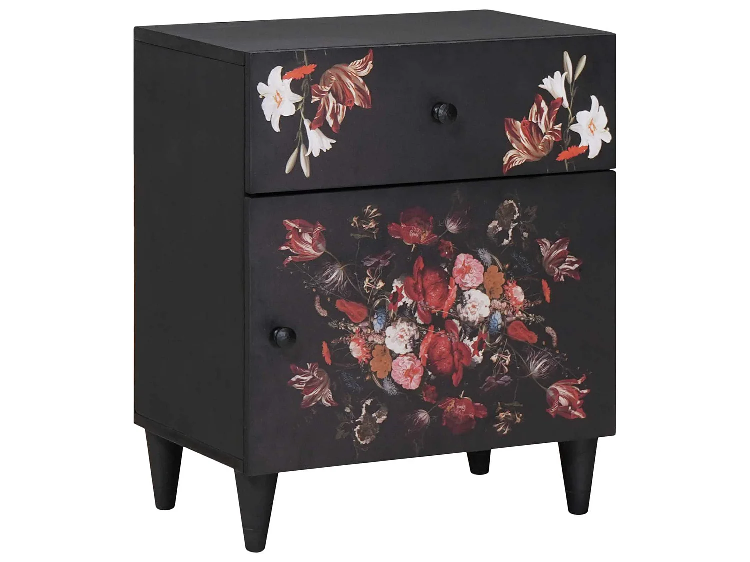 Table de chevet avec tiroir Multicolore 50 x 33 x 60 cm