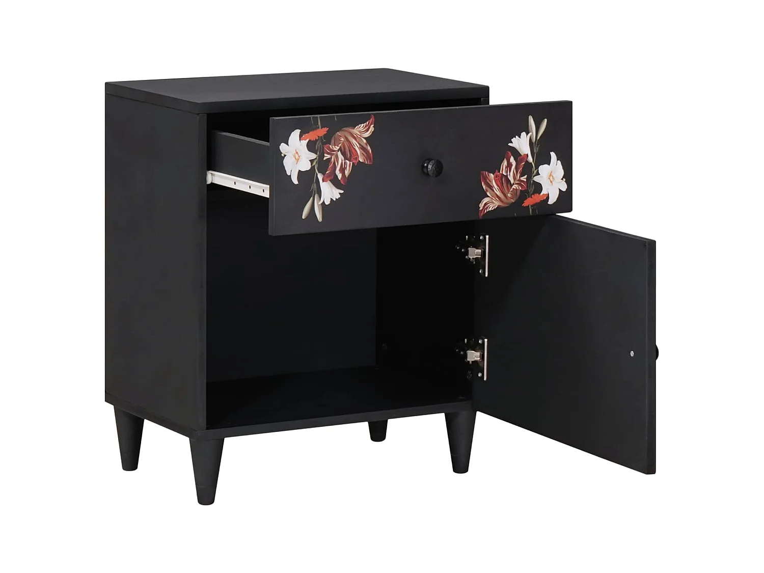 Table de chevet avec tiroir Multicolore 50 x 33 x 60 cm