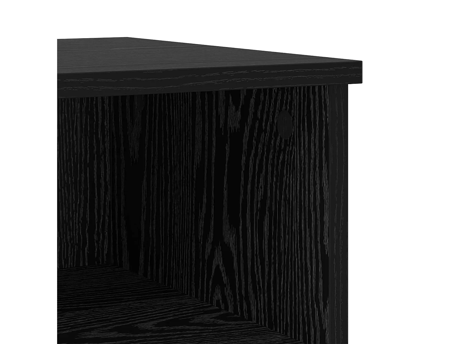 Mueble cama Roble Negro 40 x 35 x 50 cm Madera de ingeniería