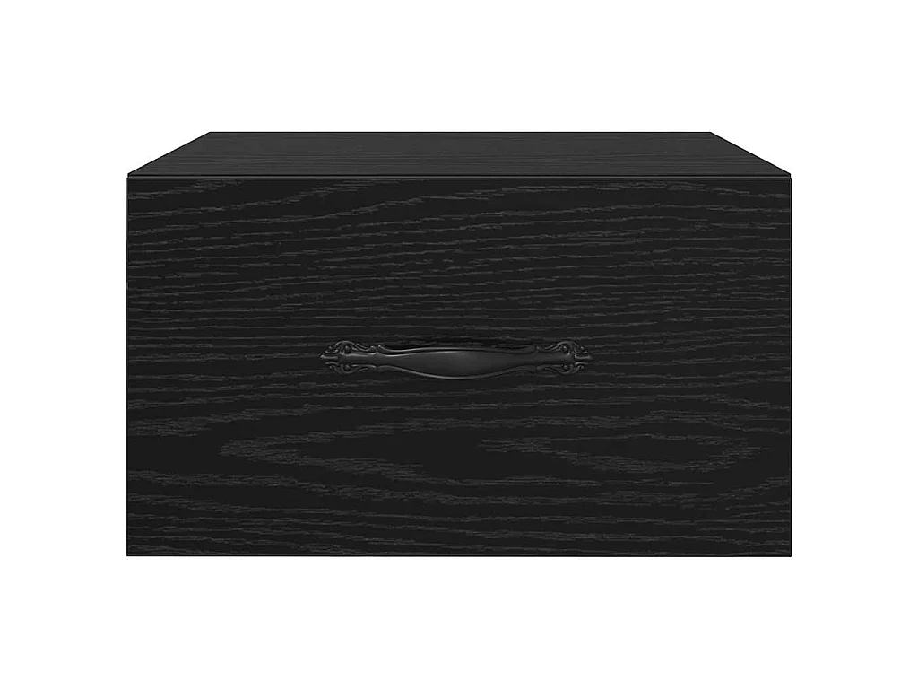 Table de chevet Chêne noir 35 x 35 x 20 cm Bois d'ingénierie