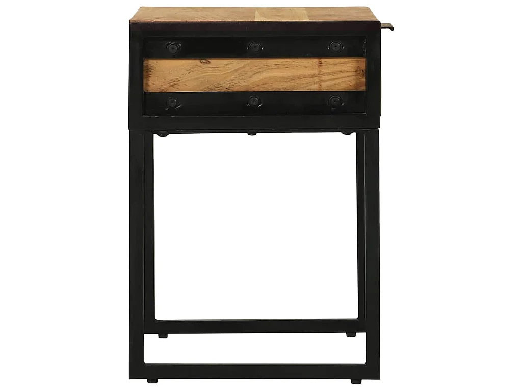 Table de chevet avec tiroir Marron 40 x 35 x 50 cm