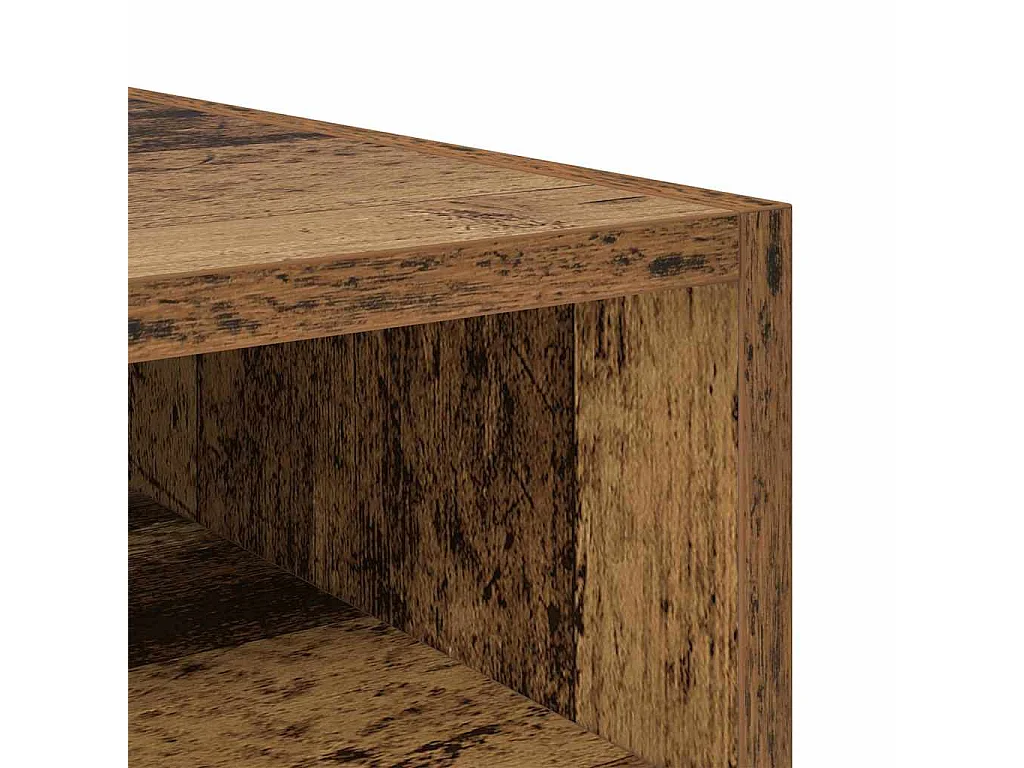 Table de chevet Bois ancien 40 x 40 x 50 cm Bois d'ingénierie