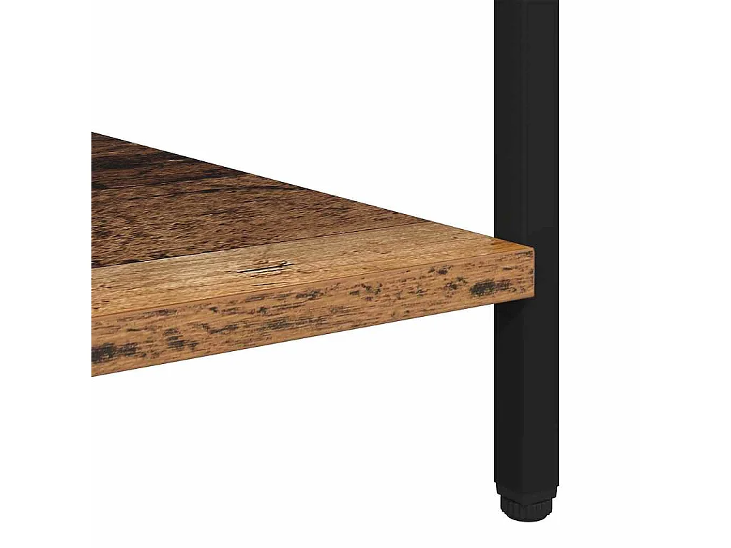 Table de chevet Bois ancien 40 x 40 x 50 cm Bois d'ingénierie