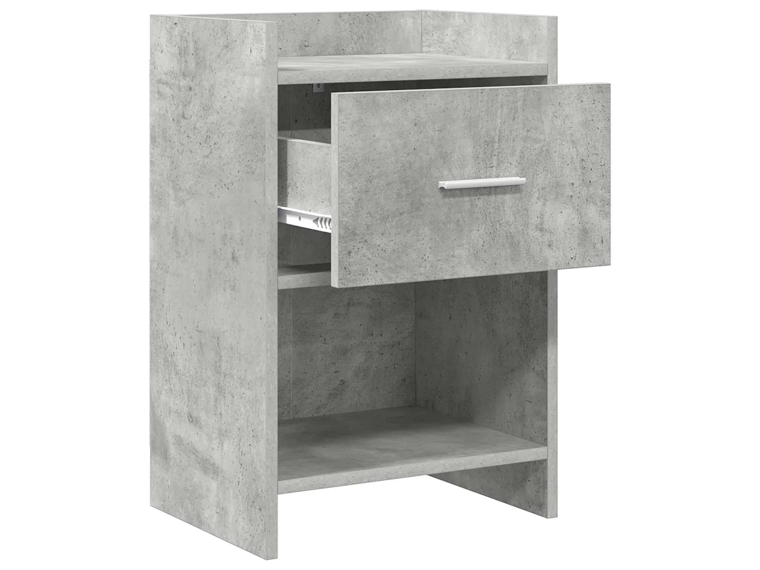 Tables de chevet Gris béton 40 x 30 x 60 cm Bois d'ingénierie