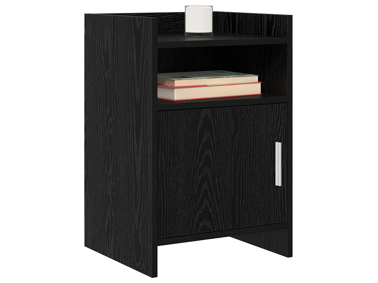 Tables de chevet Chêne noir 40 x 36 x 60 cm Bois d'ingénierie