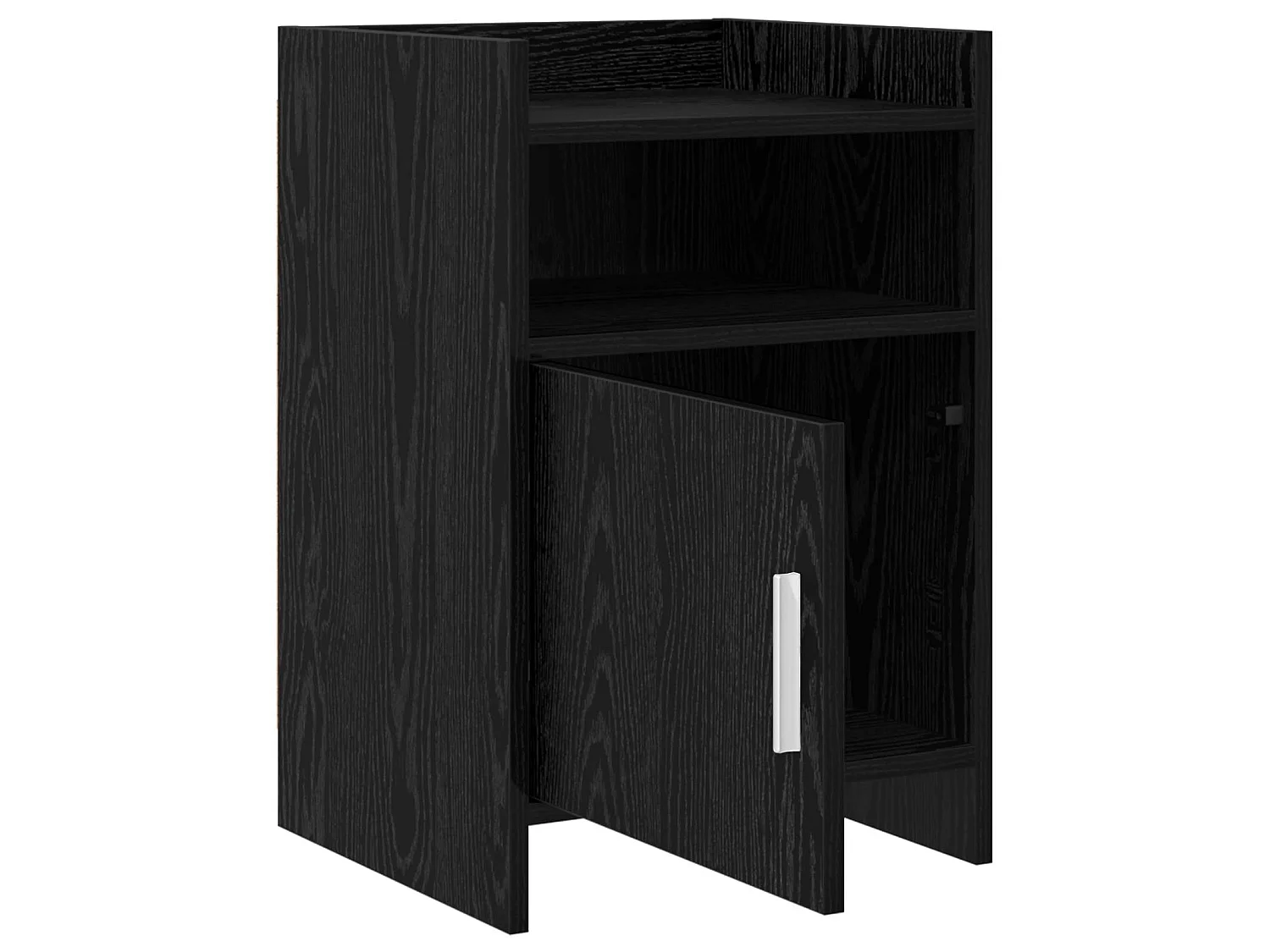 Tables de chevet Chêne noir 40 x 36 x 60 cm Bois d'ingénierie