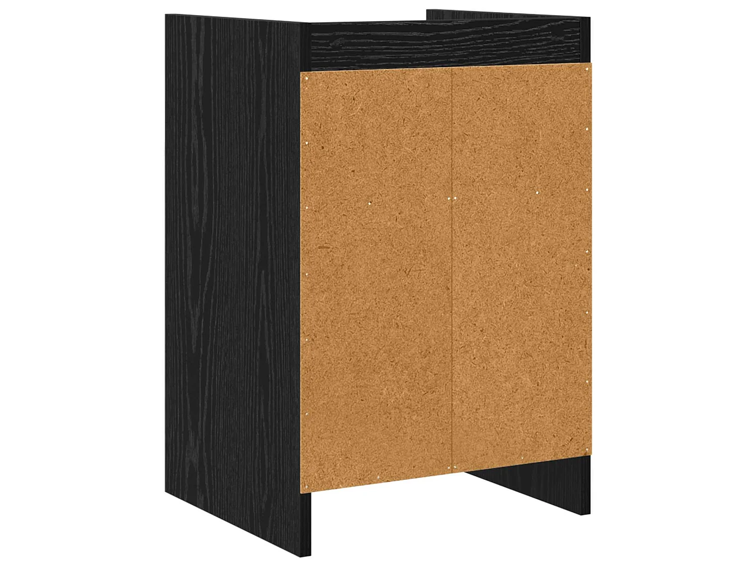Tables de chevet Chêne noir 40 x 36 x 60 cm Bois d'ingénierie