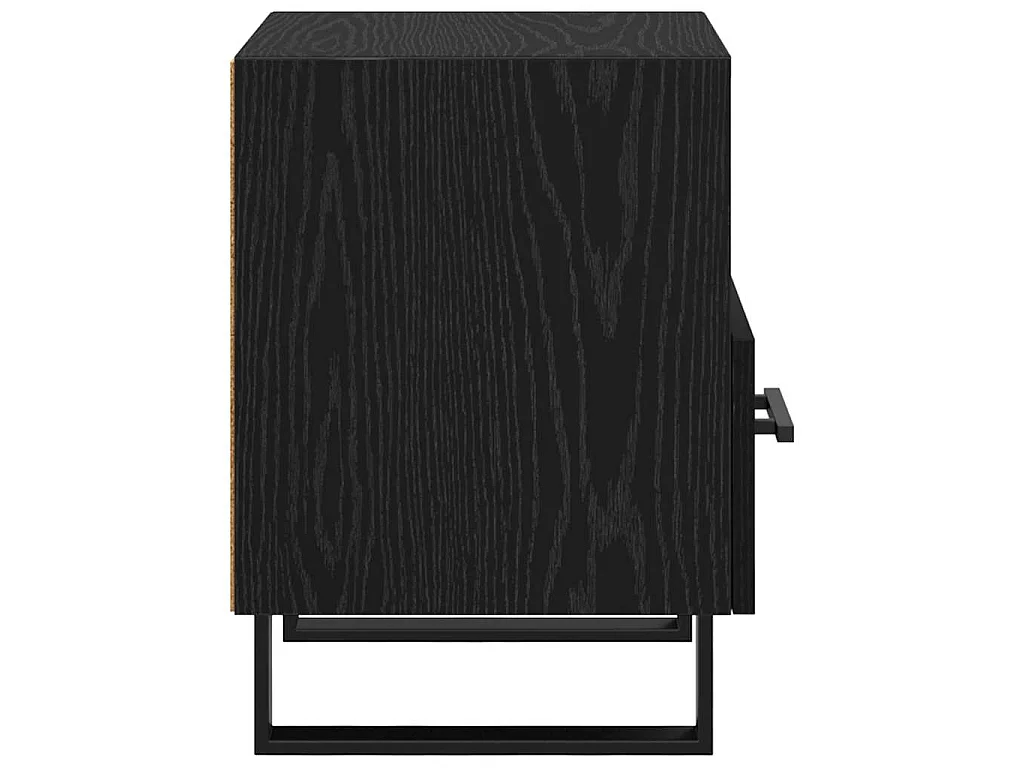 Table de chevet 2 pièces Chêne noir 40 x 35 x 47,5 cm