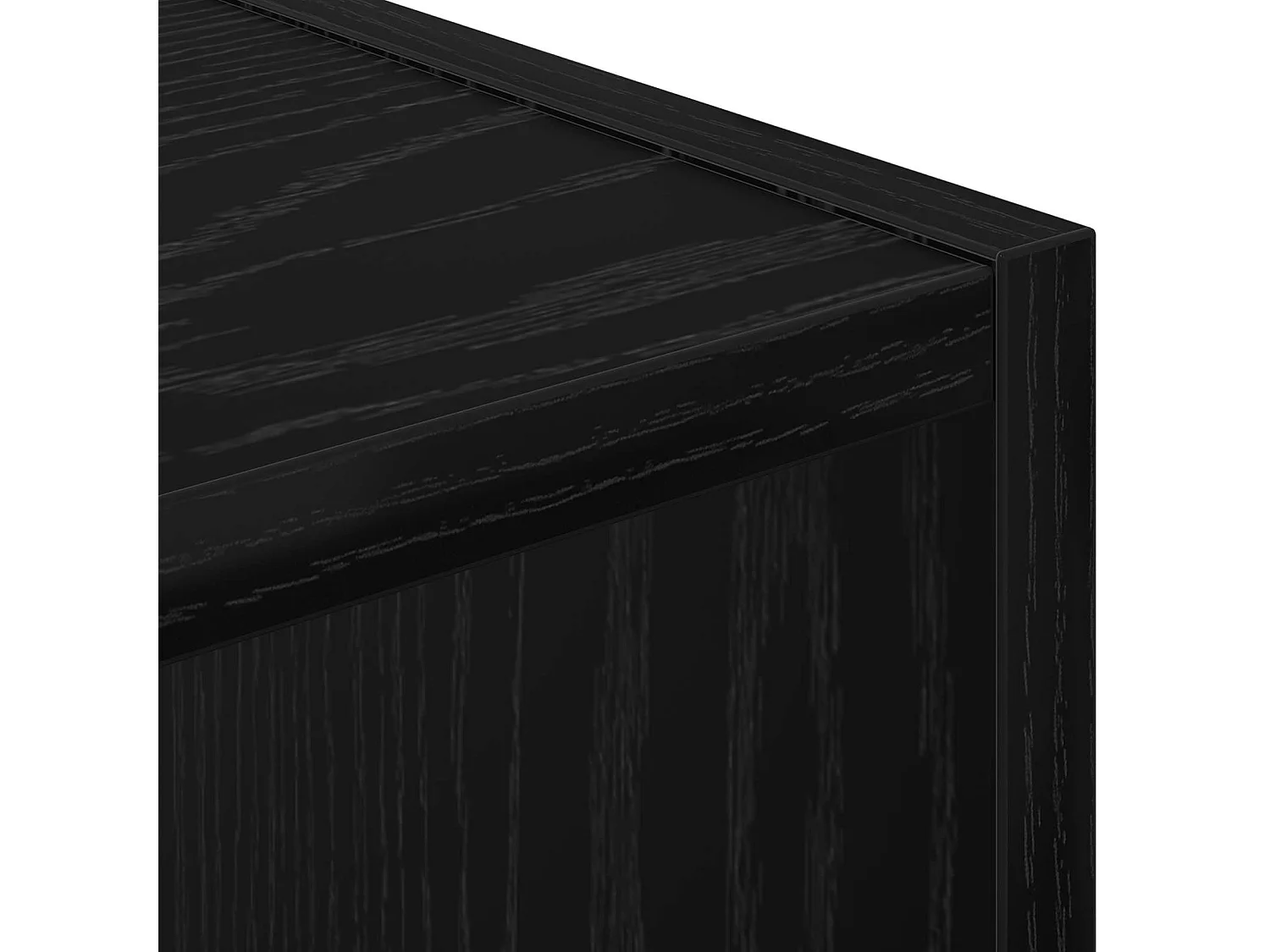 Table de chevet avec tiroir 2 pièces Chêne noir 35 x 32 x 68,5 cm