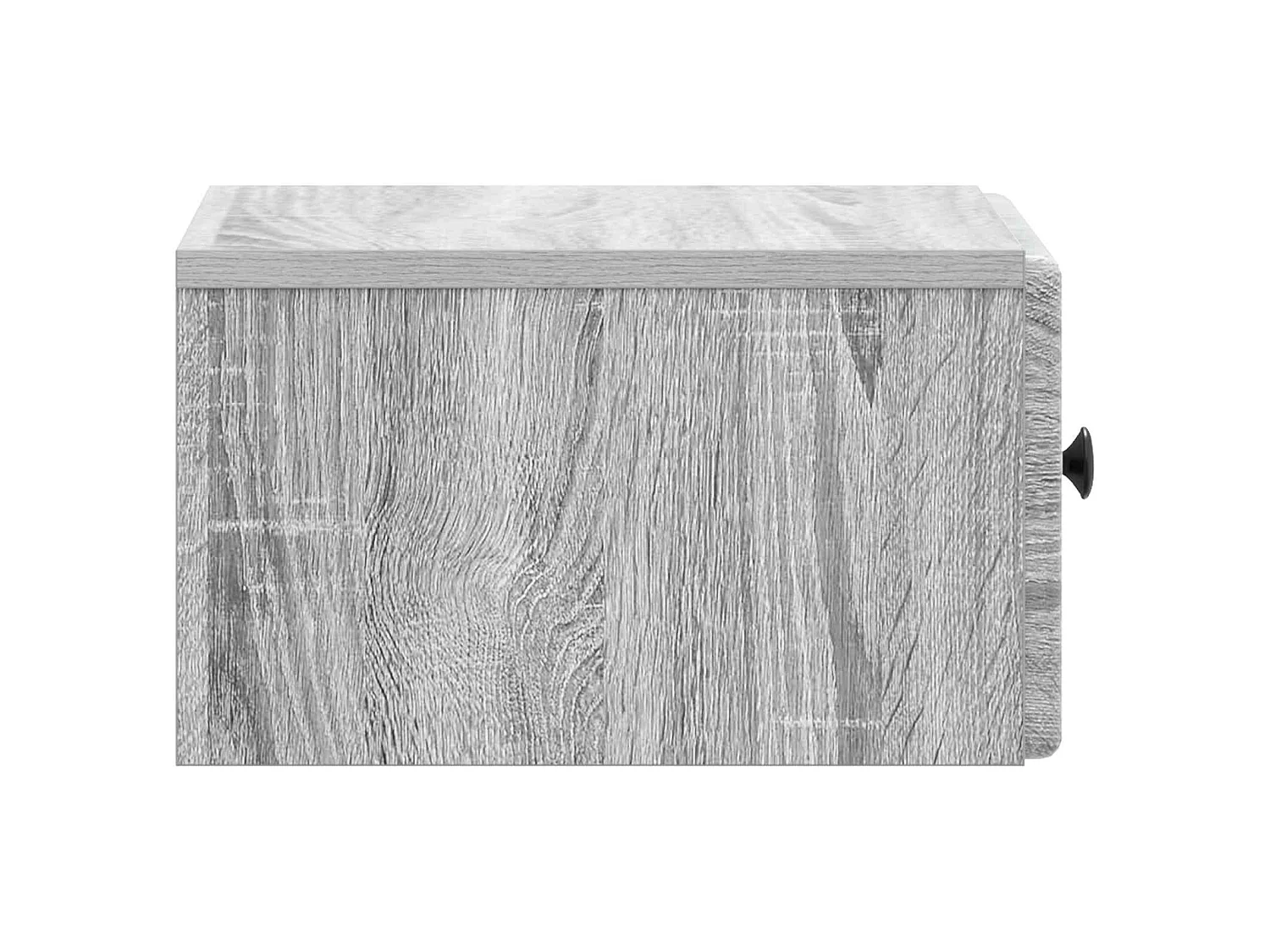 Table de chevet mural Sonoma gris 34,5 x 33 x 20 cm