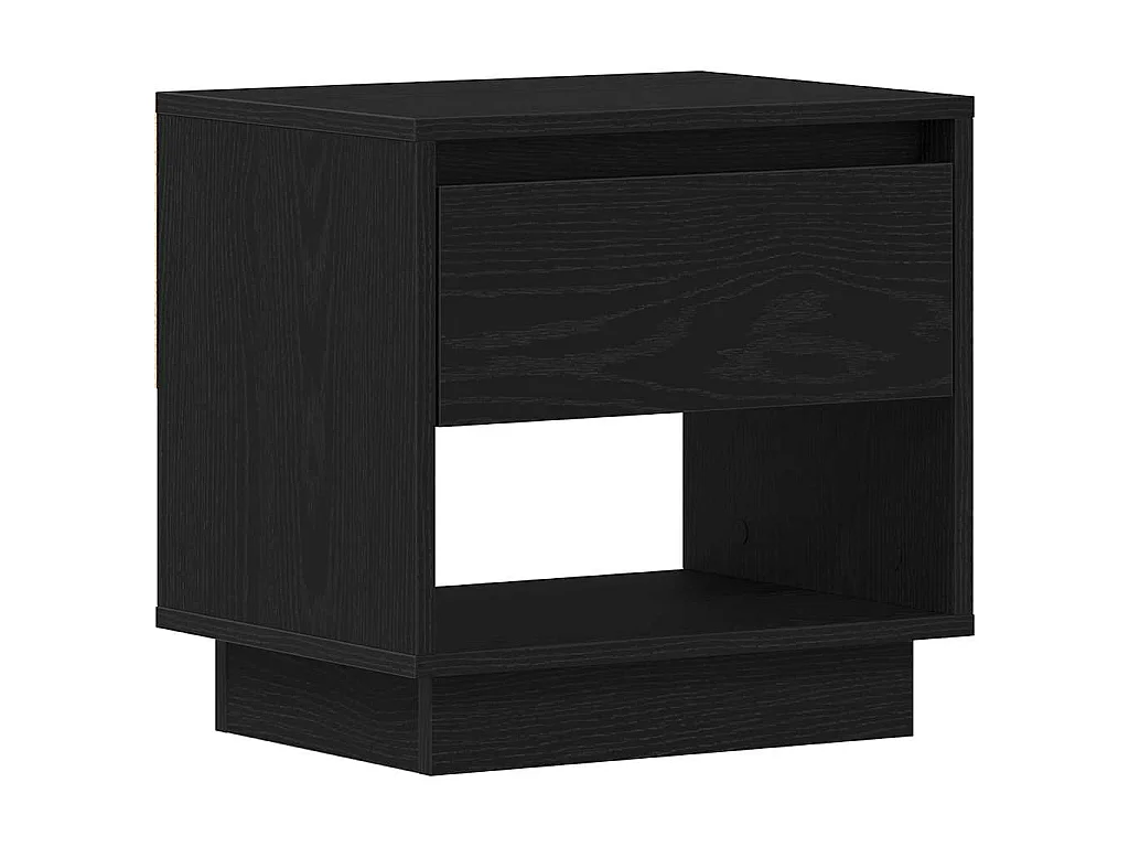 Table de chevet Chêne noir 45 x 34 x 44 cm Bois d'ingénierie