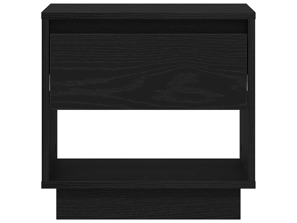 Table de chevet Chêne noir 45 x 34 x 44 cm Bois d'ingénierie