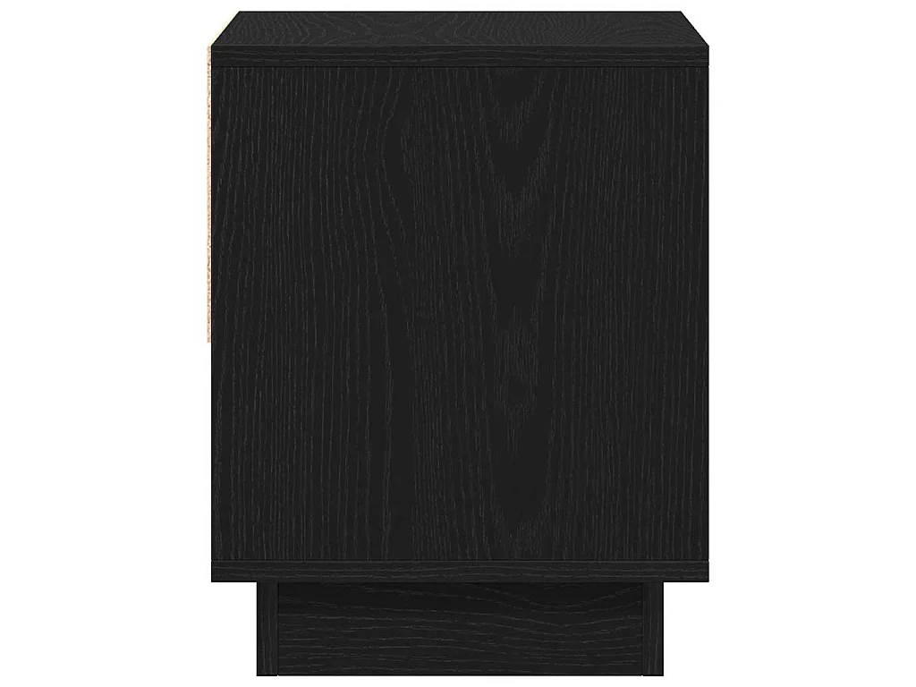 Table de chevet Chêne noir 45 x 34 x 44 cm Bois d'ingénierie