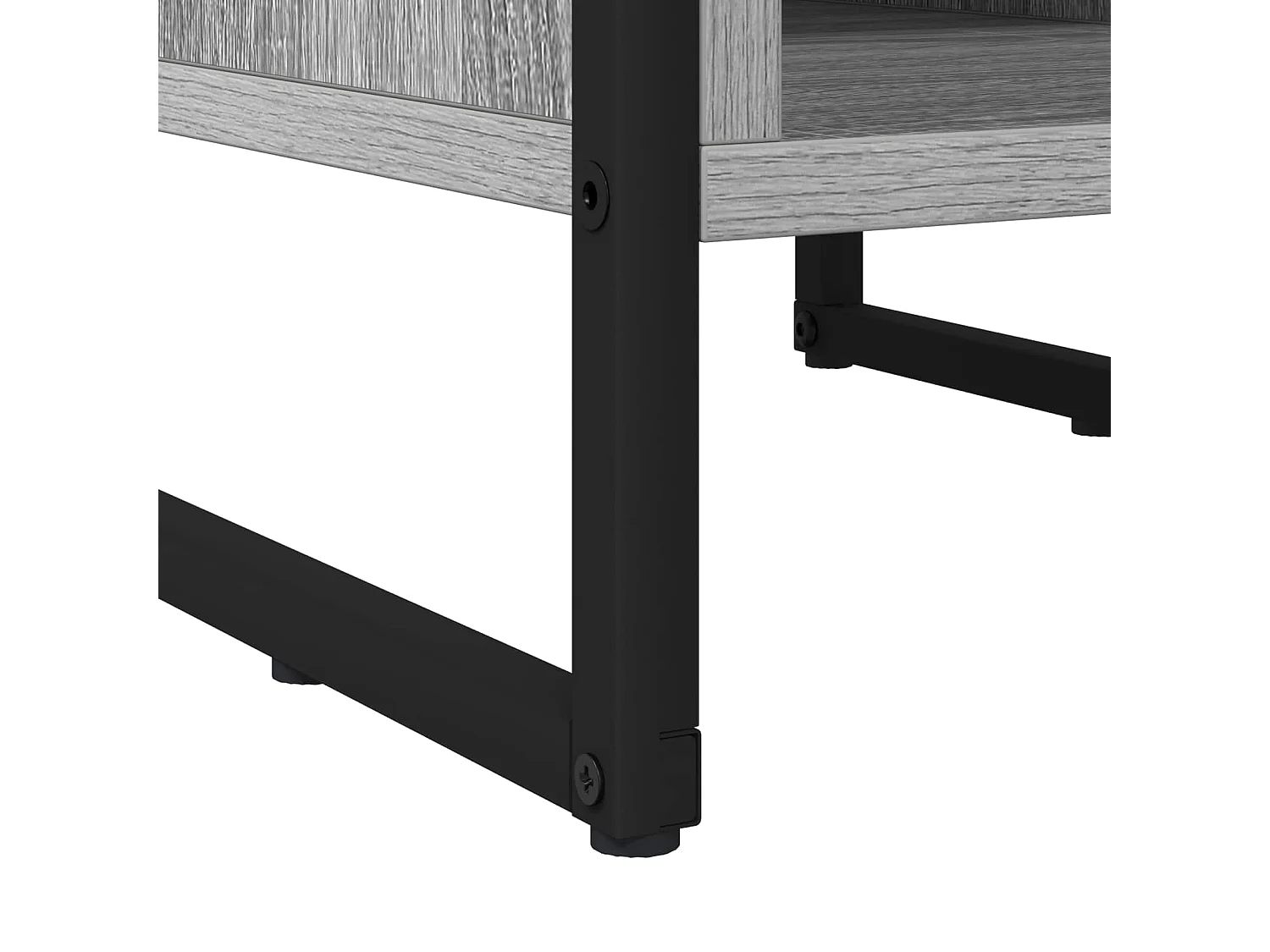 Mesa de Noche 2 piezas Gris Sonoma 39.5 x 30 x 50 cm