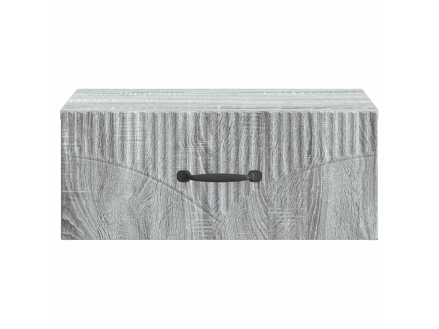 Table de chevet mural Sonoma gris 49 x 34,5 x 20 cm