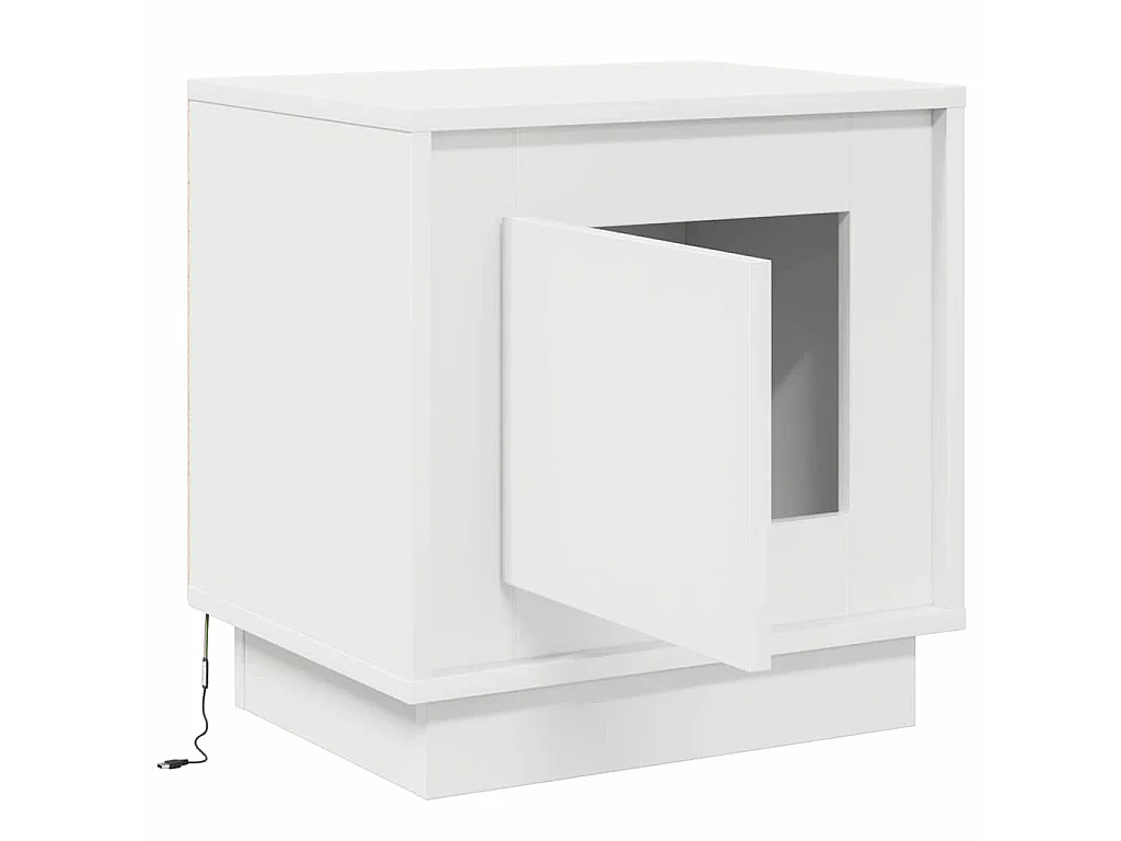 Armario de Noche con 2 piezas 44 x 34.5 x 45 cm