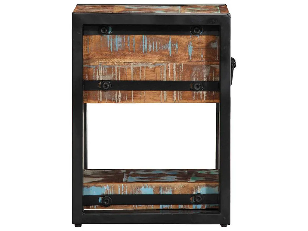 Table de chevet avec tiroir Multicolore 30 x 30 x 40 cm