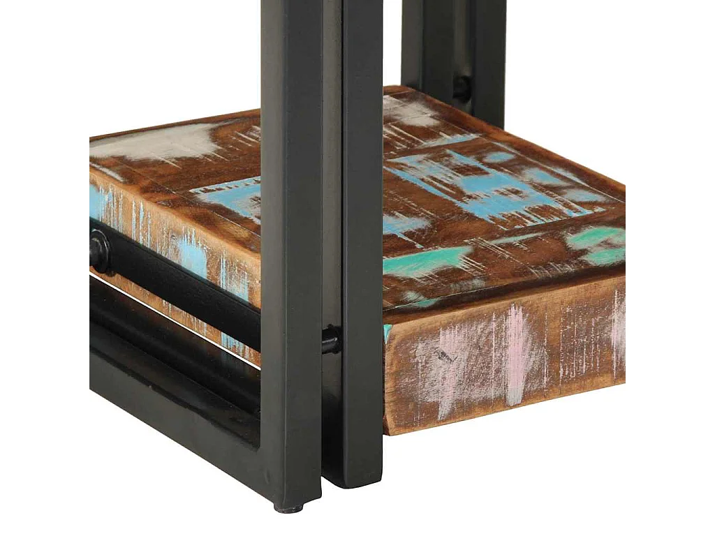 Table de chevet avec tiroir Multicolore 30 x 30 x 40 cm