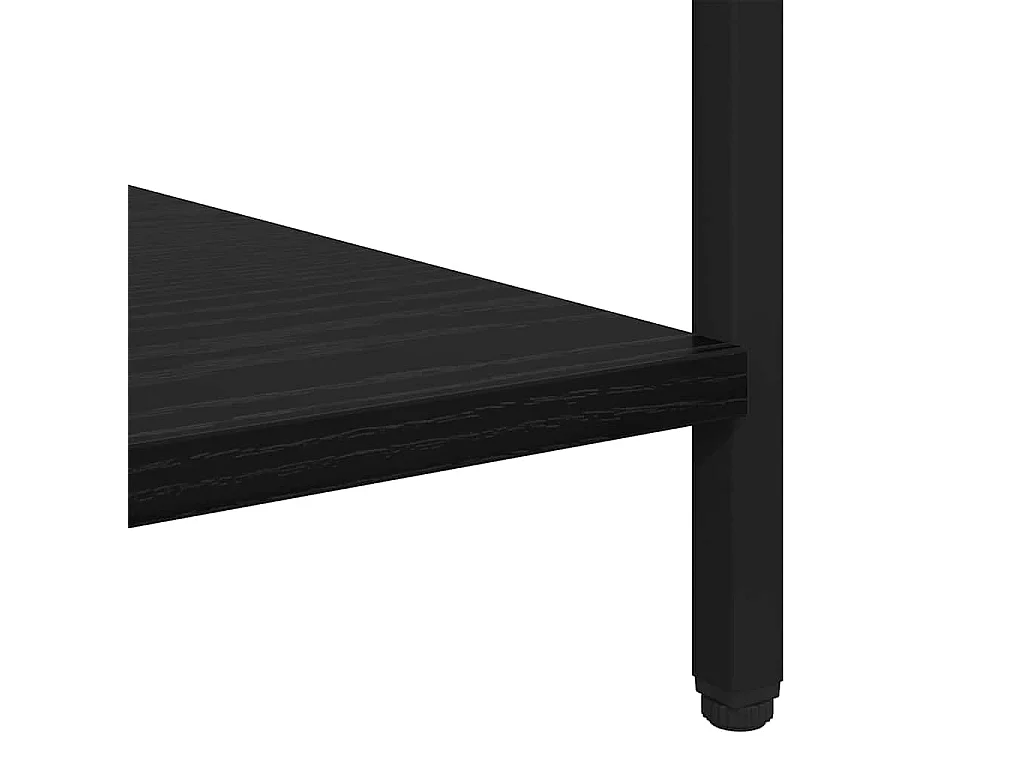 Table de chevet Chêne noir 40 x 40 x 50 cm Bois d'ingénierie