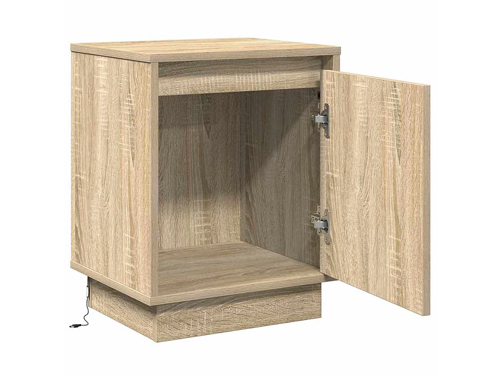 Table de chevet Chêne Sonoma 39 x 34,5 x 50 cm