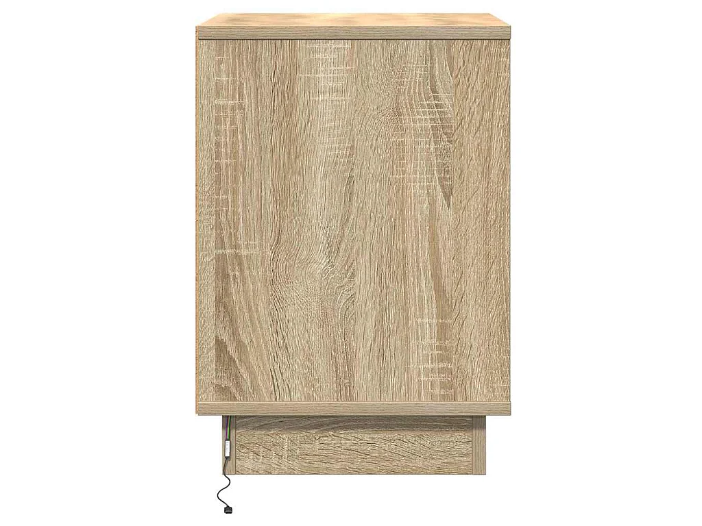 Table de chevet Chêne Sonoma 39 x 34,5 x 50 cm