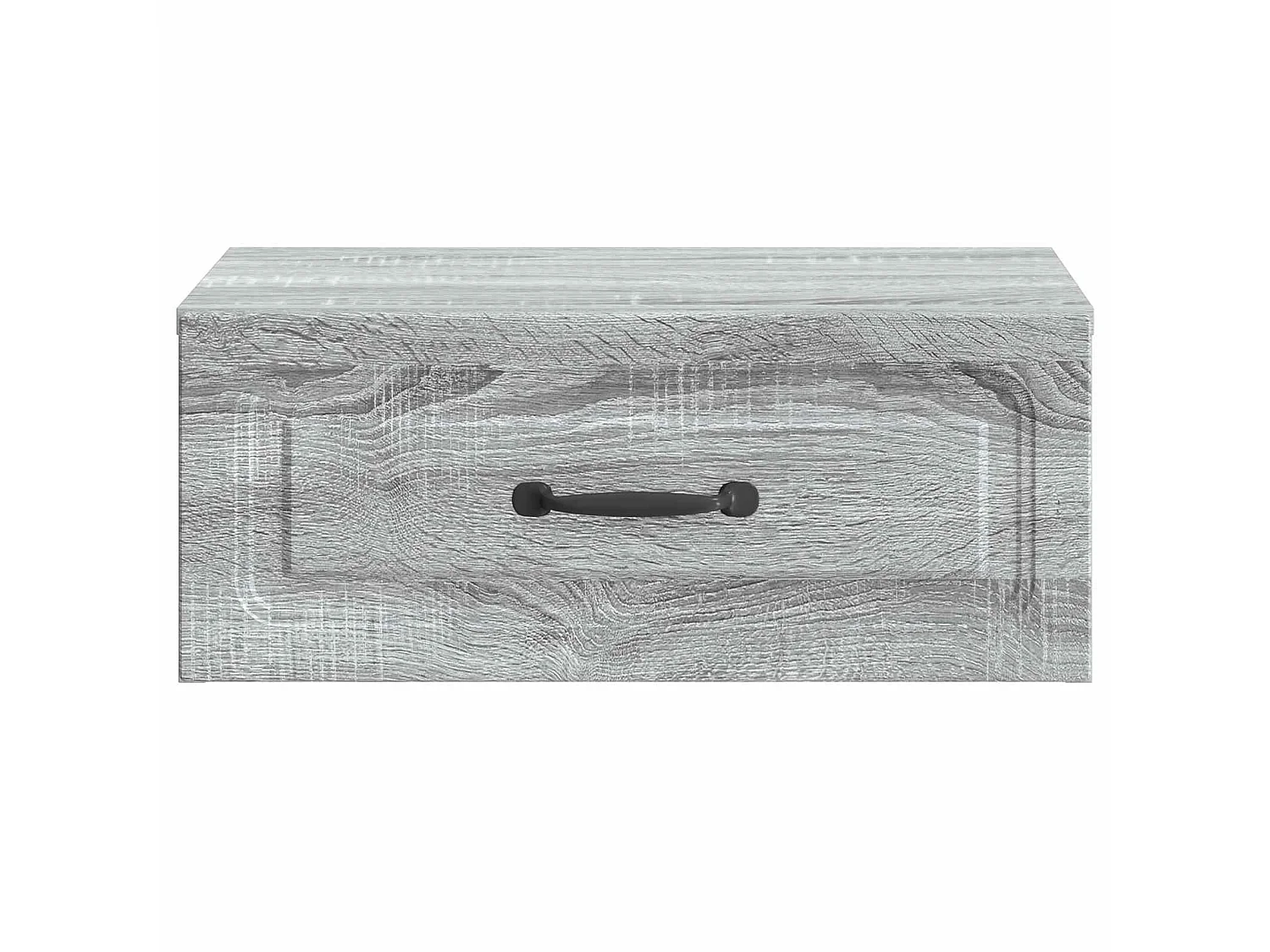 Table de chevet mural Sonoma gris 49 x 34,5 x 20 cm