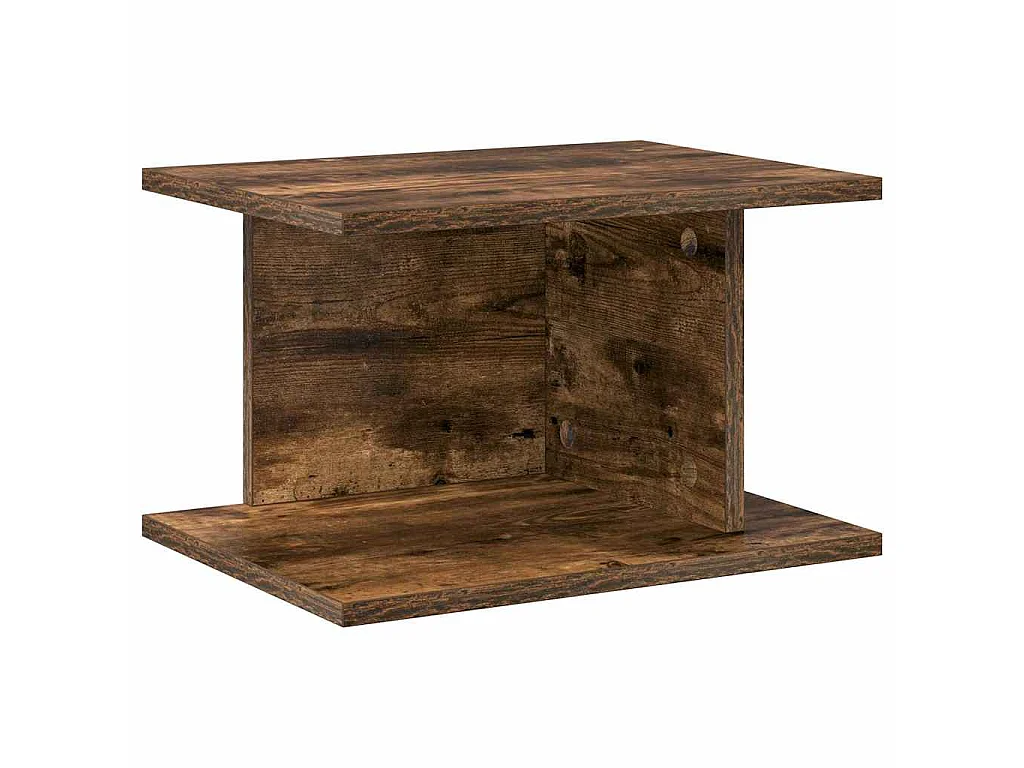 Table de chevet Chêne fumé 40 x 30 x 25 cm Bois d'ingénierie