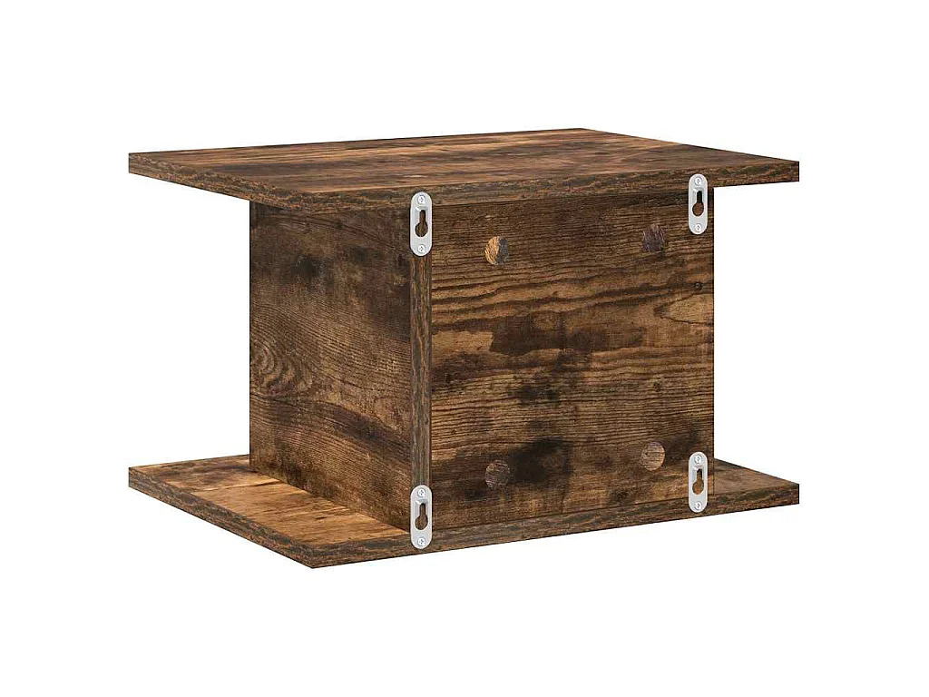Table de chevet Chêne fumé 40 x 30 x 25 cm Bois d'ingénierie