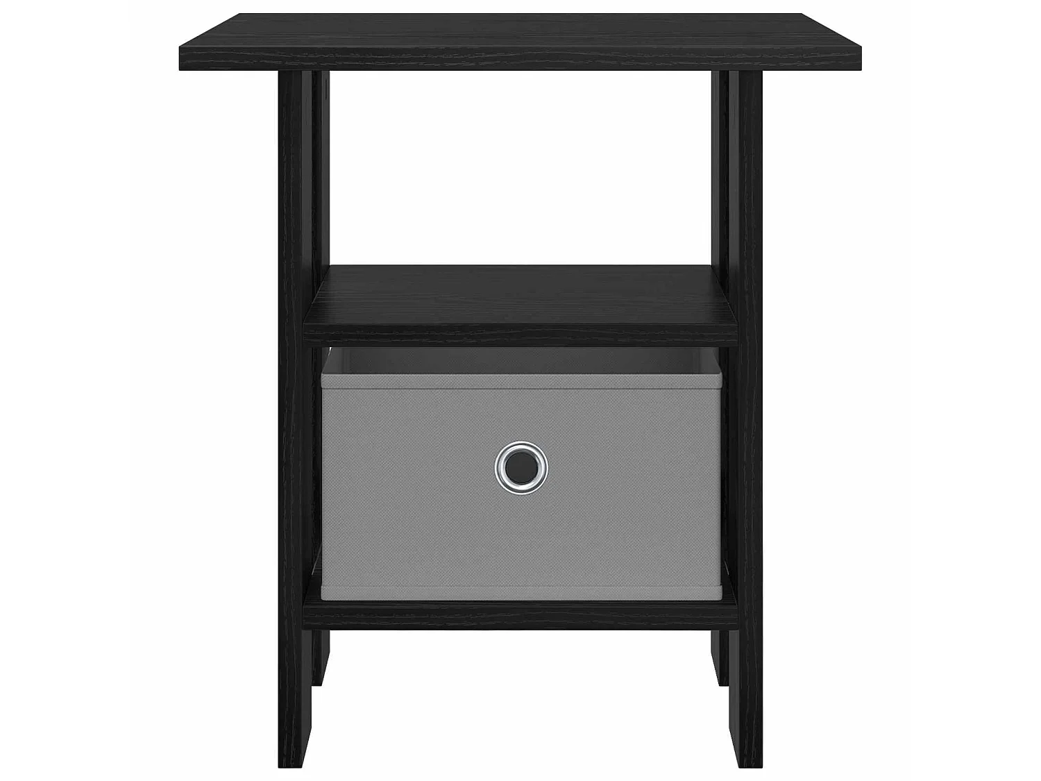 Table de chevet Chêne noir 41 x 40 x 45 cm Bois d'ingénierie
