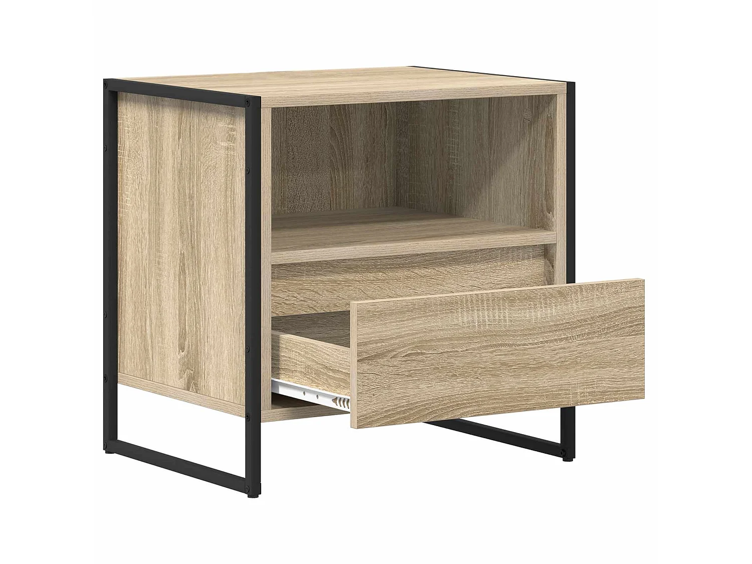 Mesa de Noche Sonoma 50 x 39,5 x 50 cm Madera contrachapada