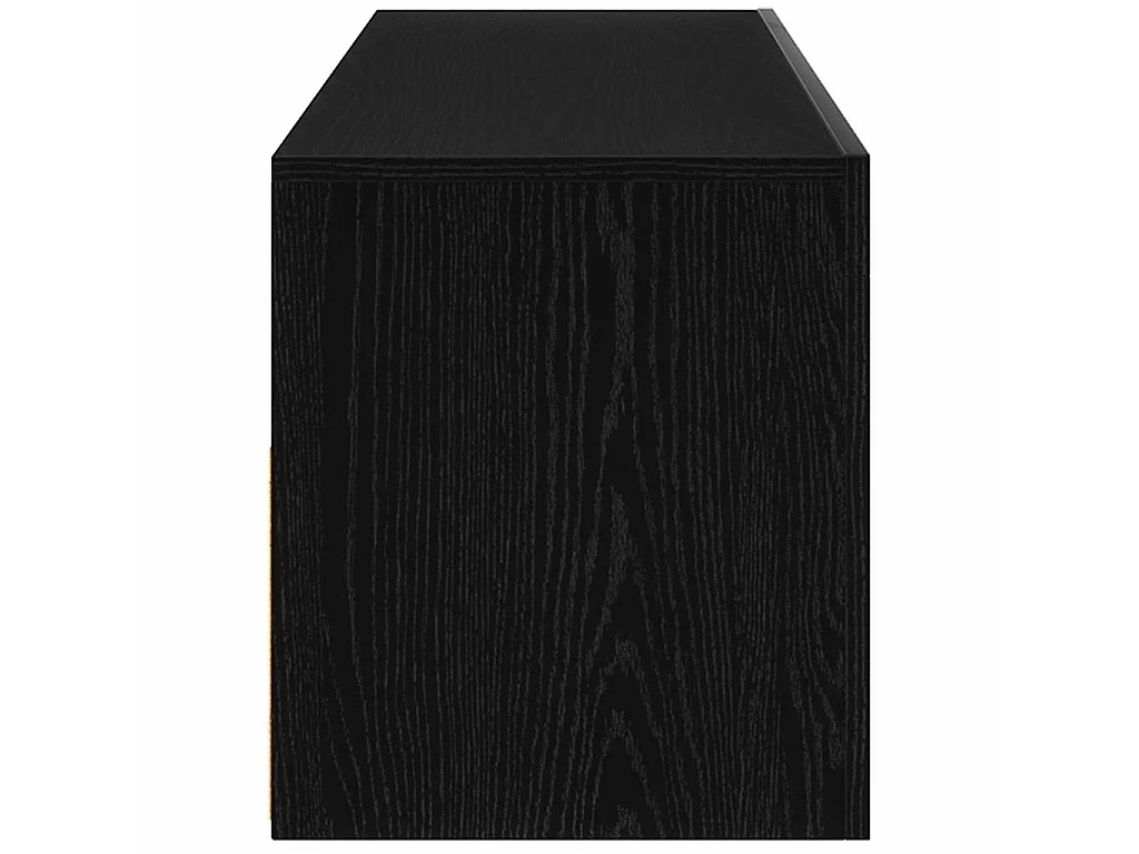 Table de chevet Chêne noir 60 x 35 x 40 cm Bois d'ingénierie