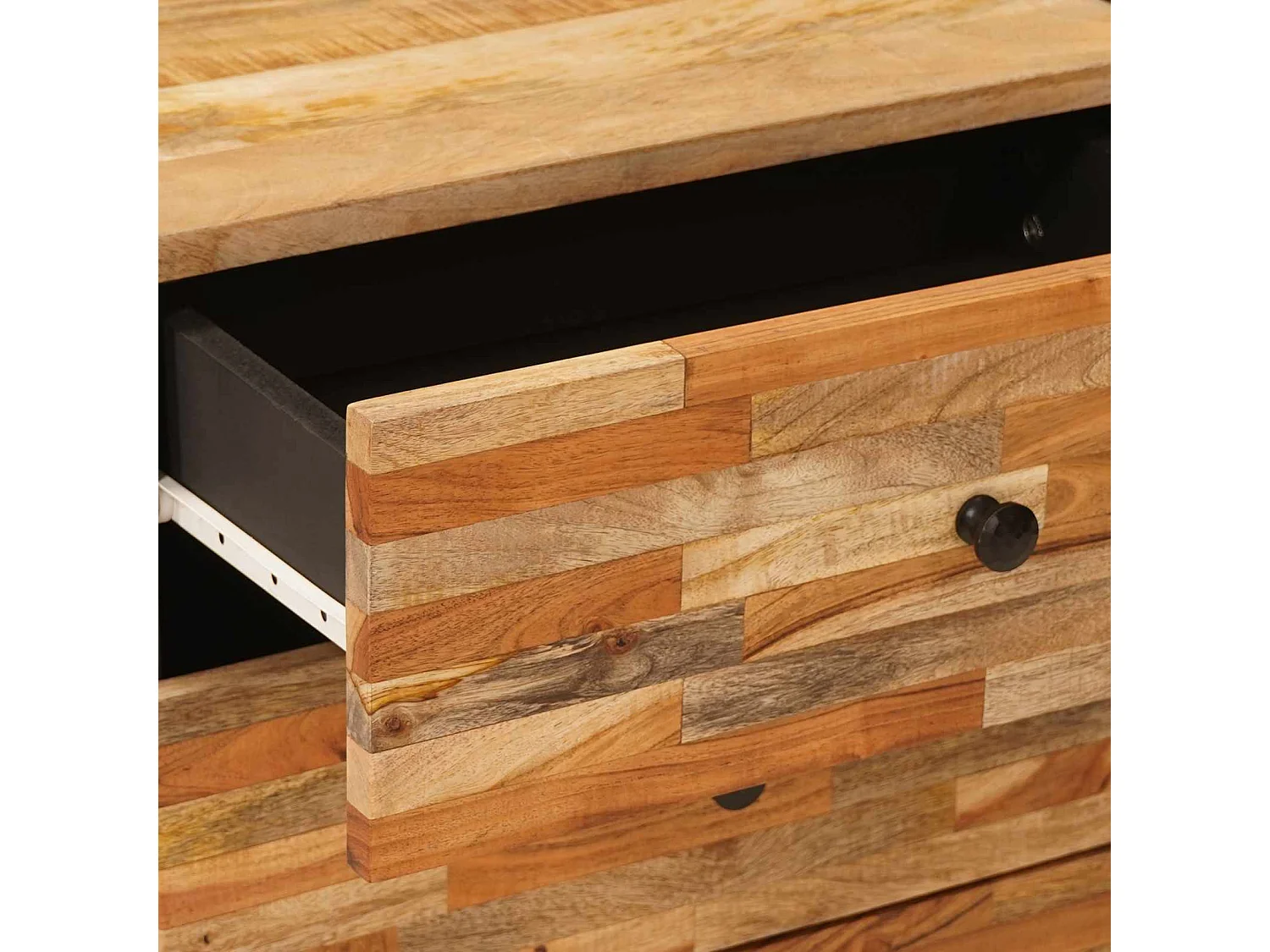 Mueble cama Marrón 58 x 36 x 22 cm Madera de mango maciza