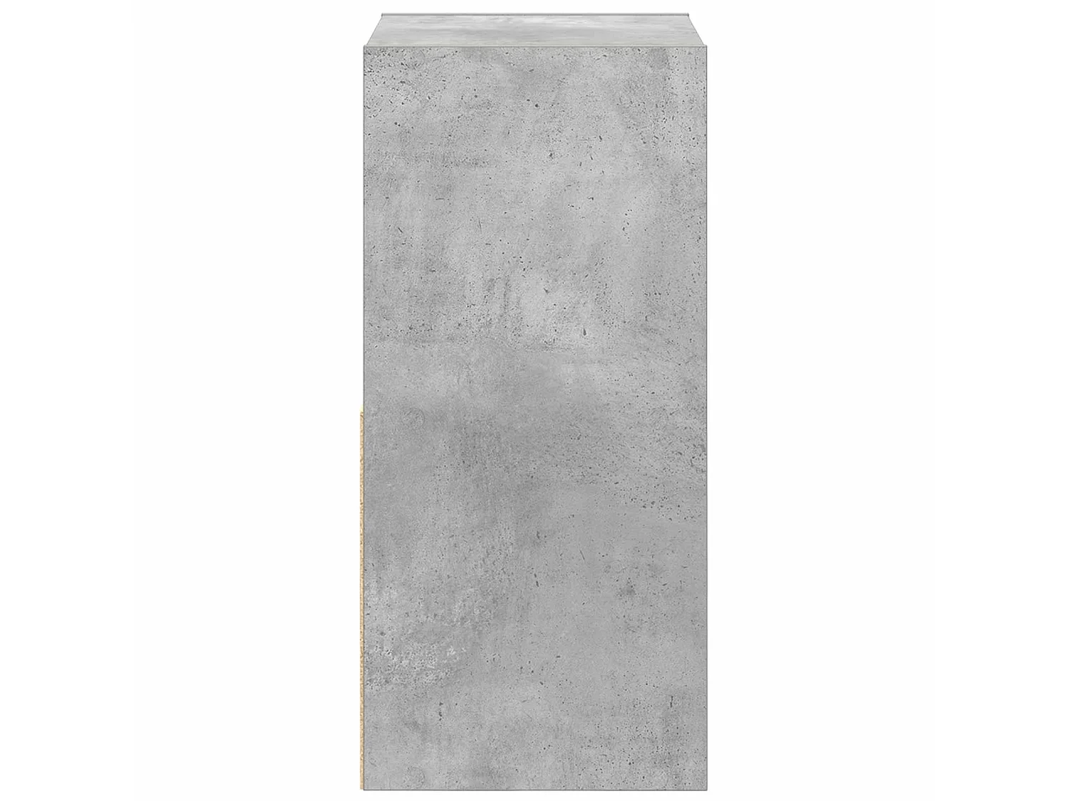 Table de chevet Gris béton 35 x 32 x 68,5 cm Bois d'ingénierie