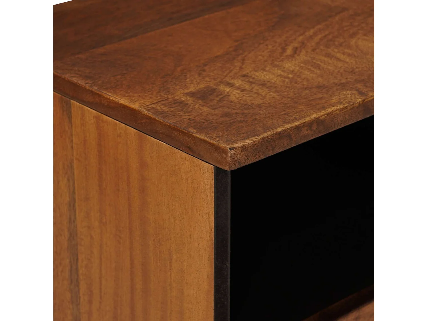 Armario de Noche con cajón 2 piezas Marrón 40 x 33 x 46 cm