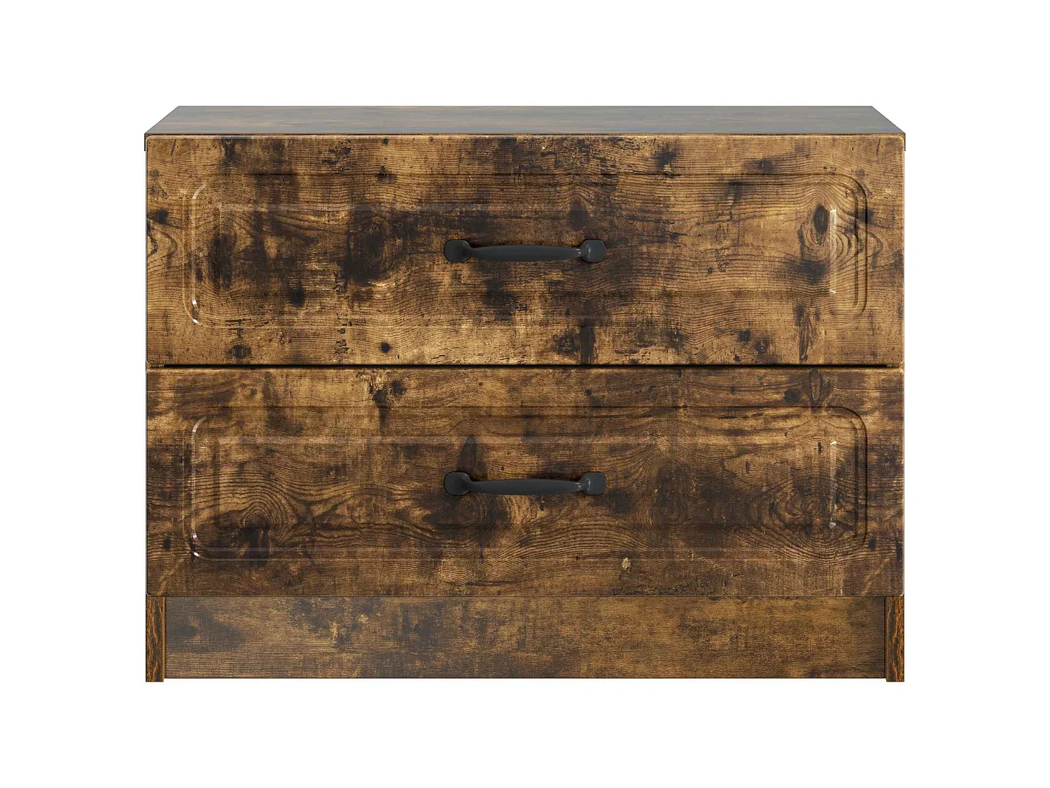 Table de chevet avec tiroir Chêne fumé 62 x 34,5 x 44,5 cm