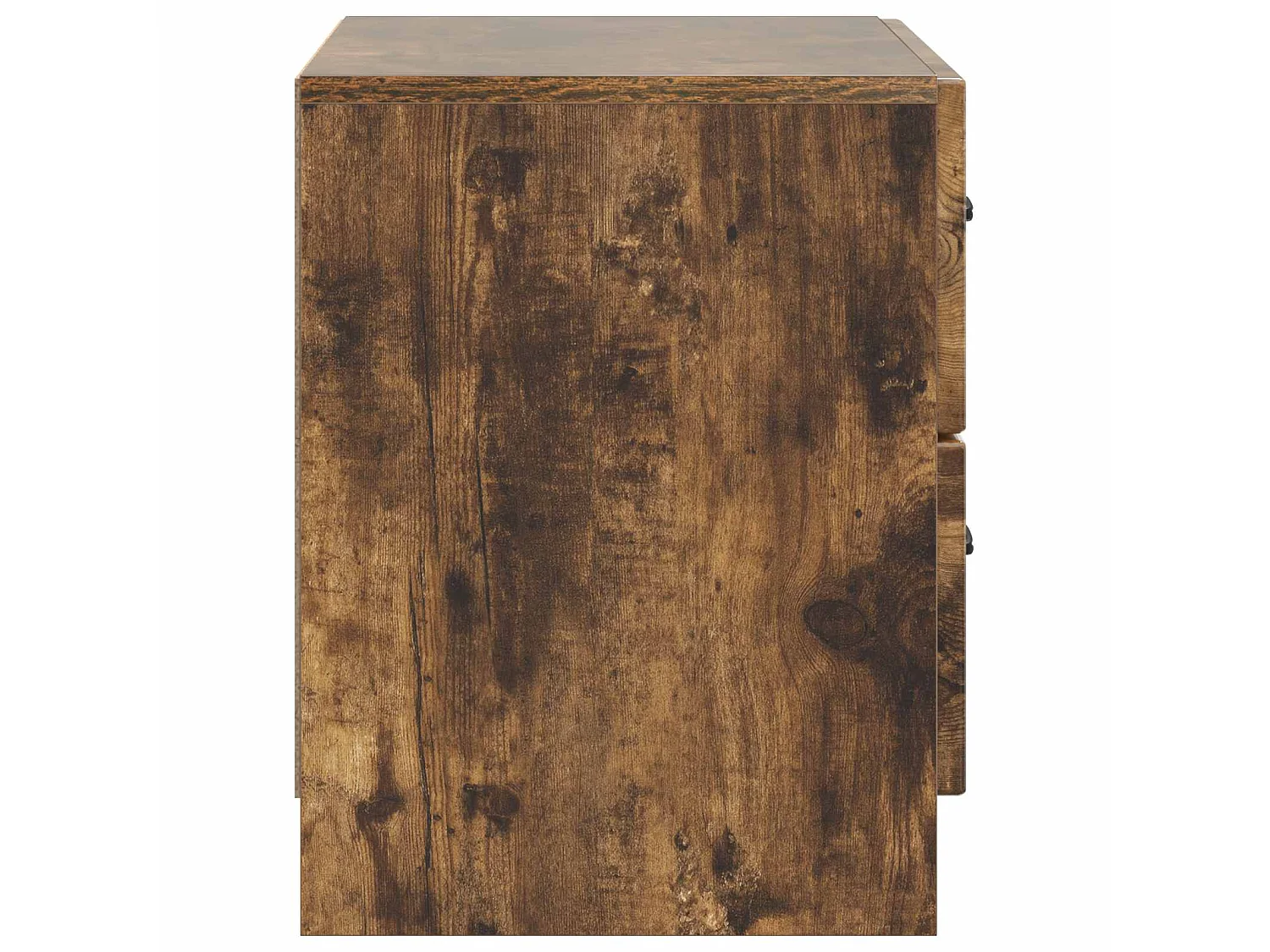 Table de chevet avec tiroir Chêne fumé 62 x 34,5 x 44,5 cm