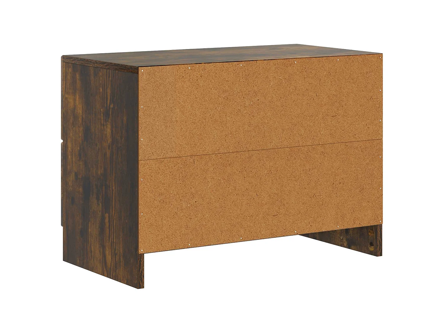 Table de chevet avec tiroir Chêne fumé 62 x 34,5 x 44,5 cm