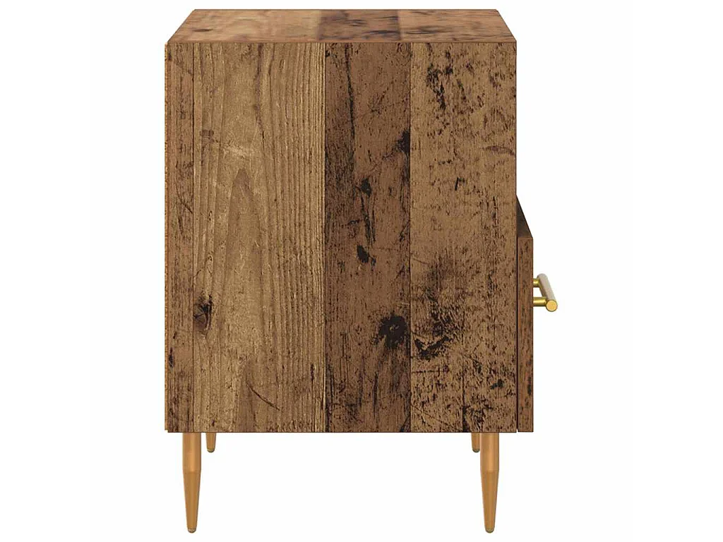 Table de chevet Marron 40 x 35 x 47,5 cm Bois d'ingénierie