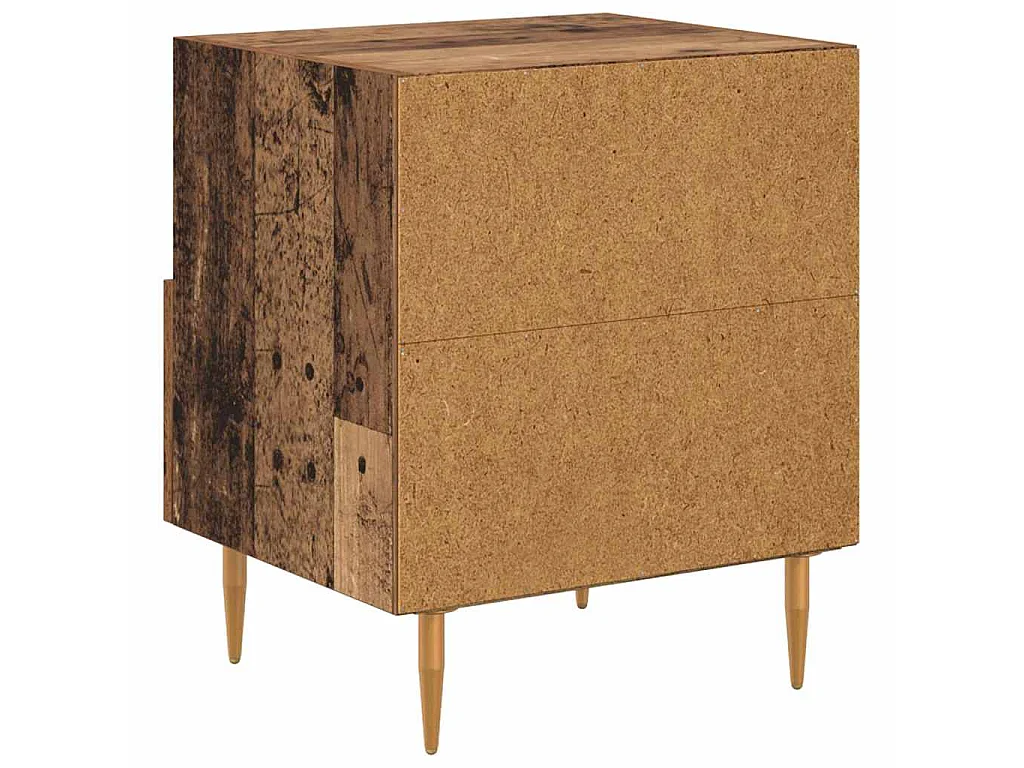 Table de chevet Marron 40 x 35 x 47,5 cm Bois d'ingénierie