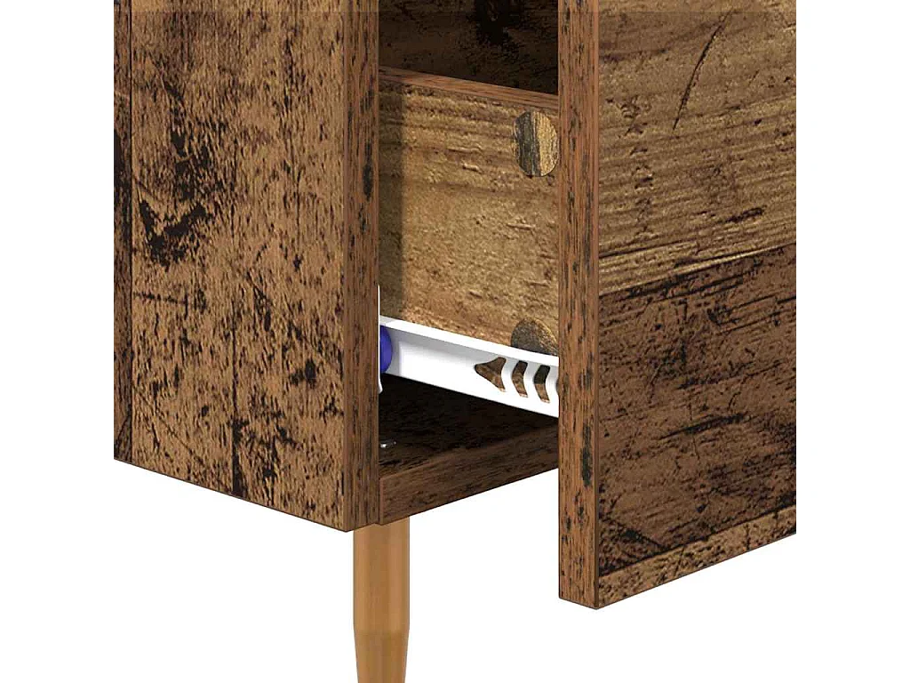 Table de chevet Marron 40 x 35 x 47,5 cm Bois d'ingénierie