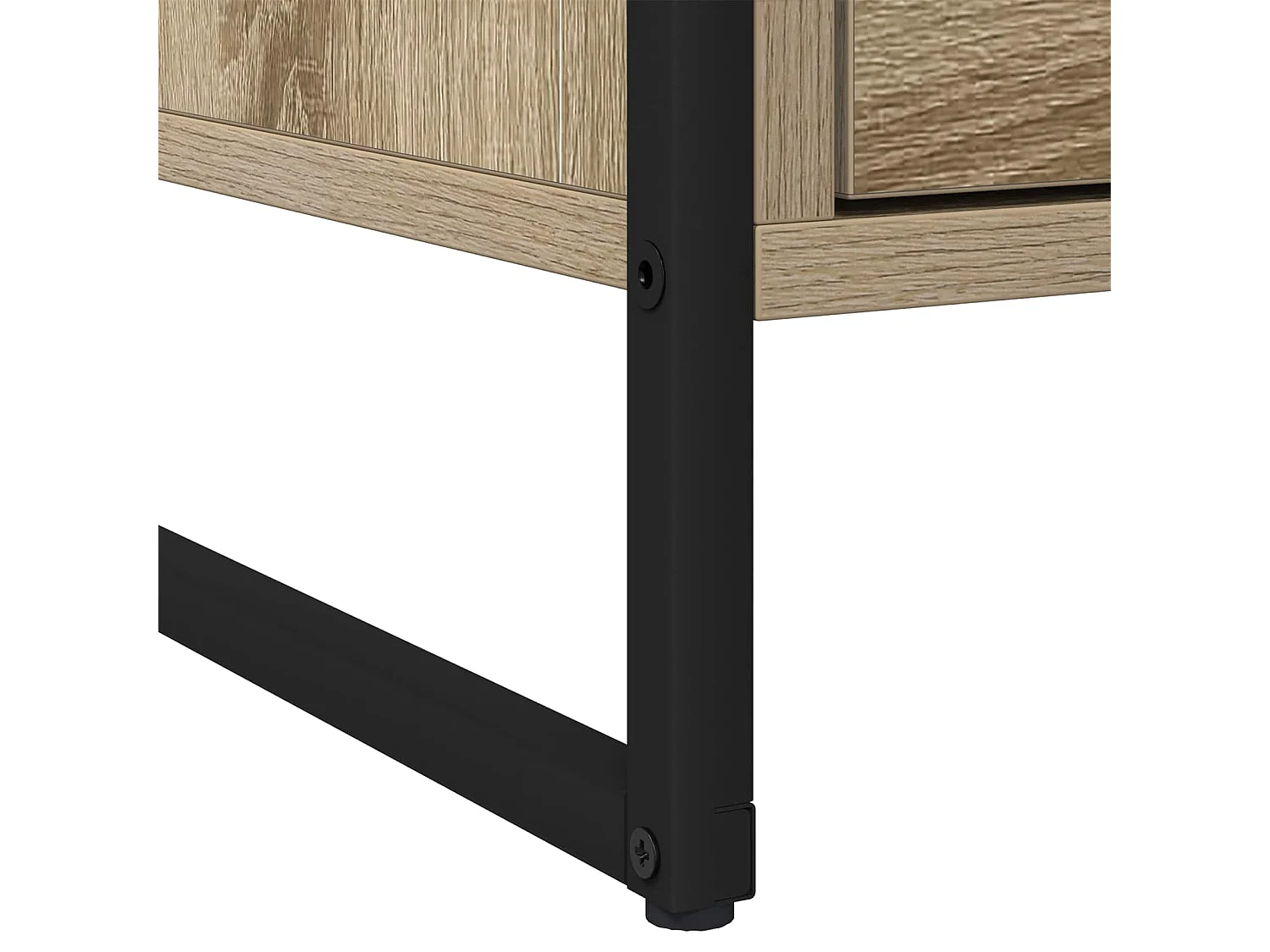Mesa de Noche con cajón 2 piezas Sonoma 50 x 39,5 x 50 cm