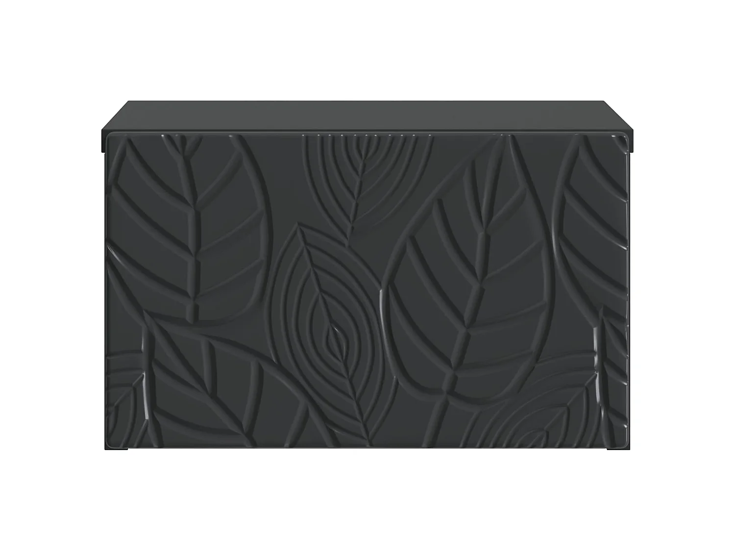 Table de chevet murale Noir 34,5 x 33 x 20 cm Bois d'ingénierie