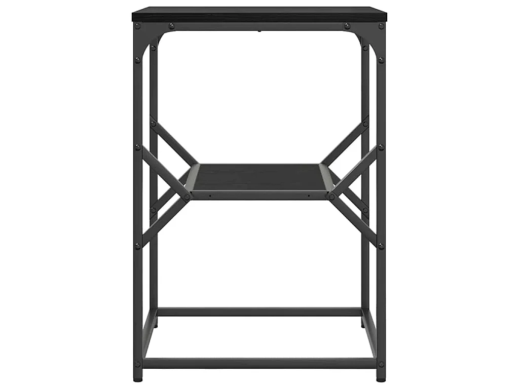 Table de chevet Chêne noir 41 x 40 x 60 cm