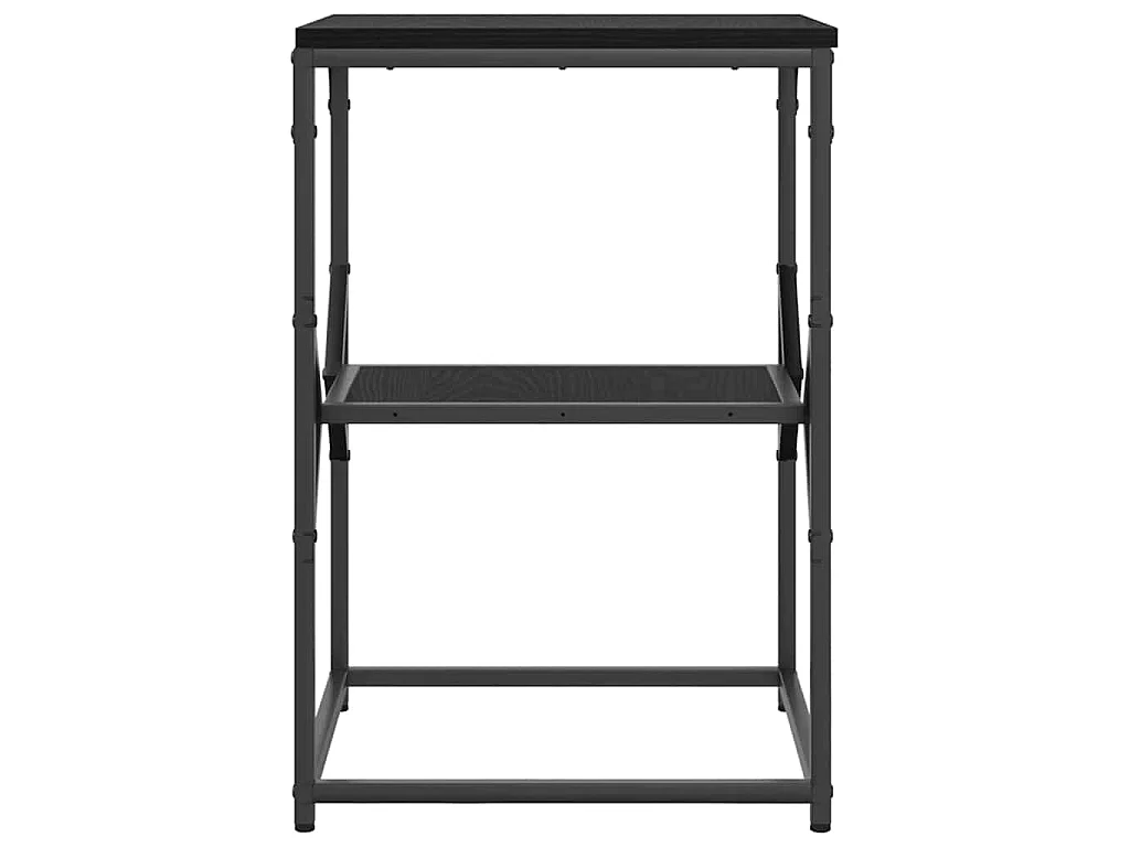Table de chevet Chêne noir 41 x 40 x 60 cm