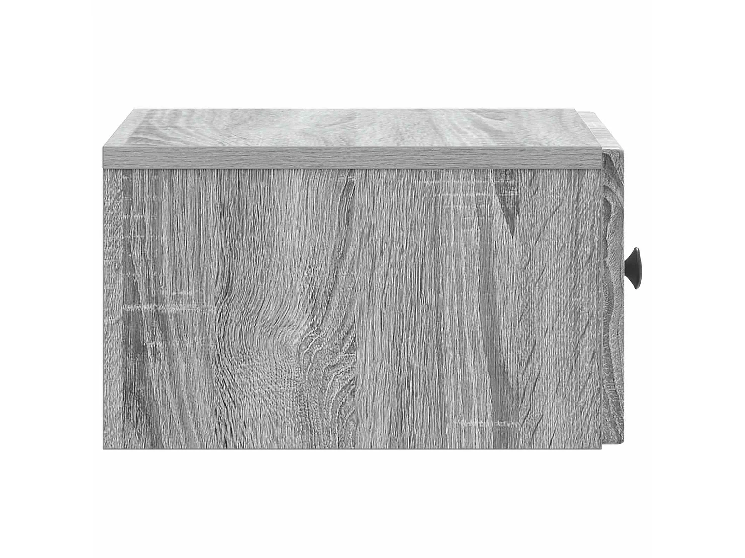 Table de chevet mural Sonoma gris 33 x 34,5 x 20 cm