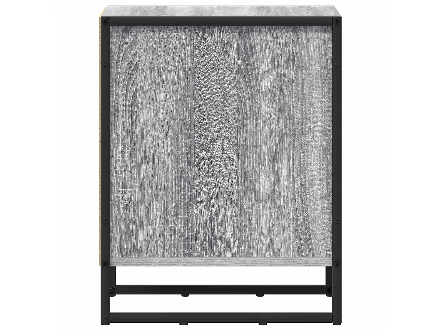 Mesa de Noche 2 piezas Gris Sonoma 39,5 x 30 x 50 cm