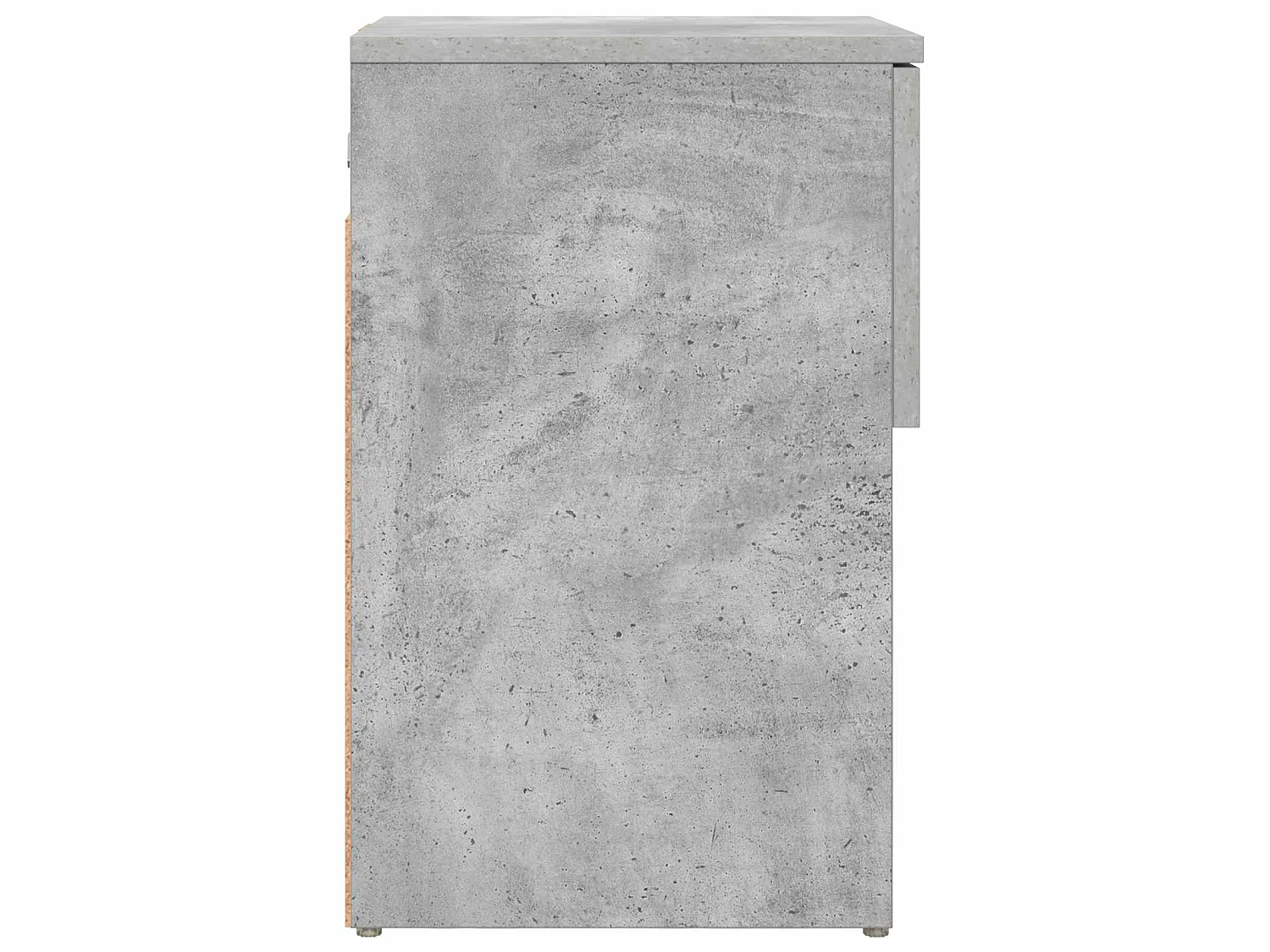 Table de chevet Gris béton 29 x 31,5 x 49 cm Bois d'ingénierie