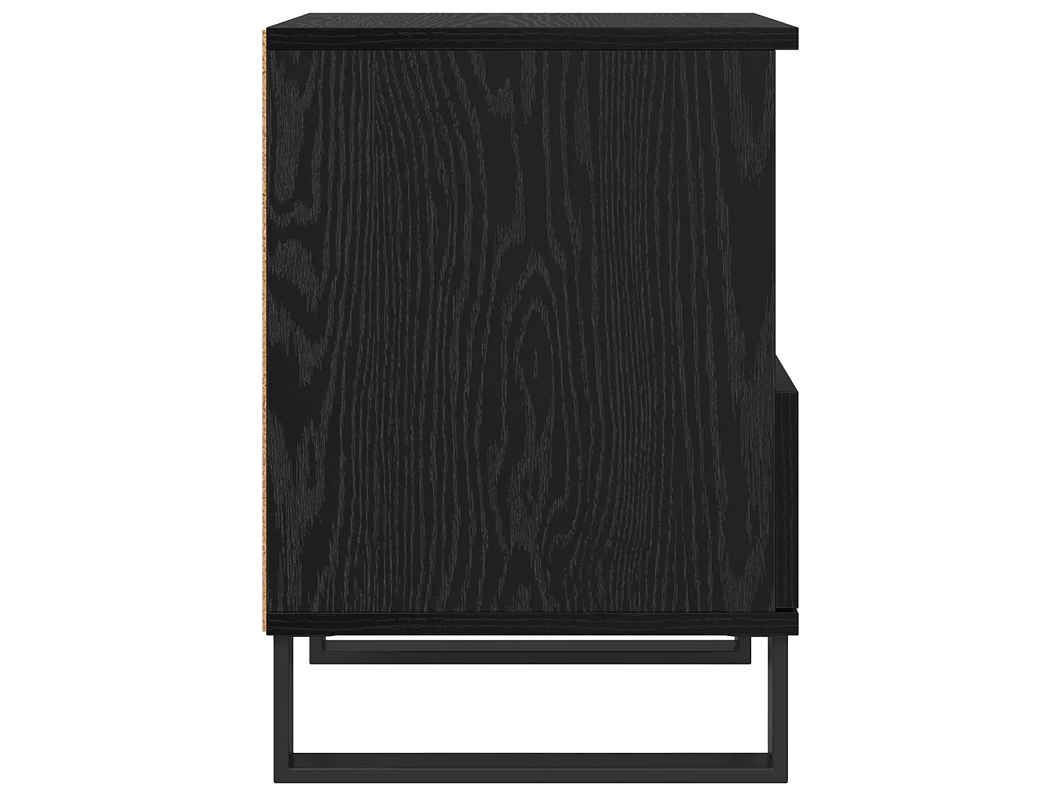 Mueble cama Roble Negro 40 x 35 x 50 cm Madera de ingeniería