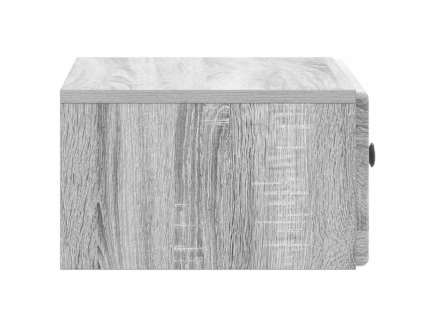 Table de chevet mural Sonoma gris 49 x 34,5 x 20 cm