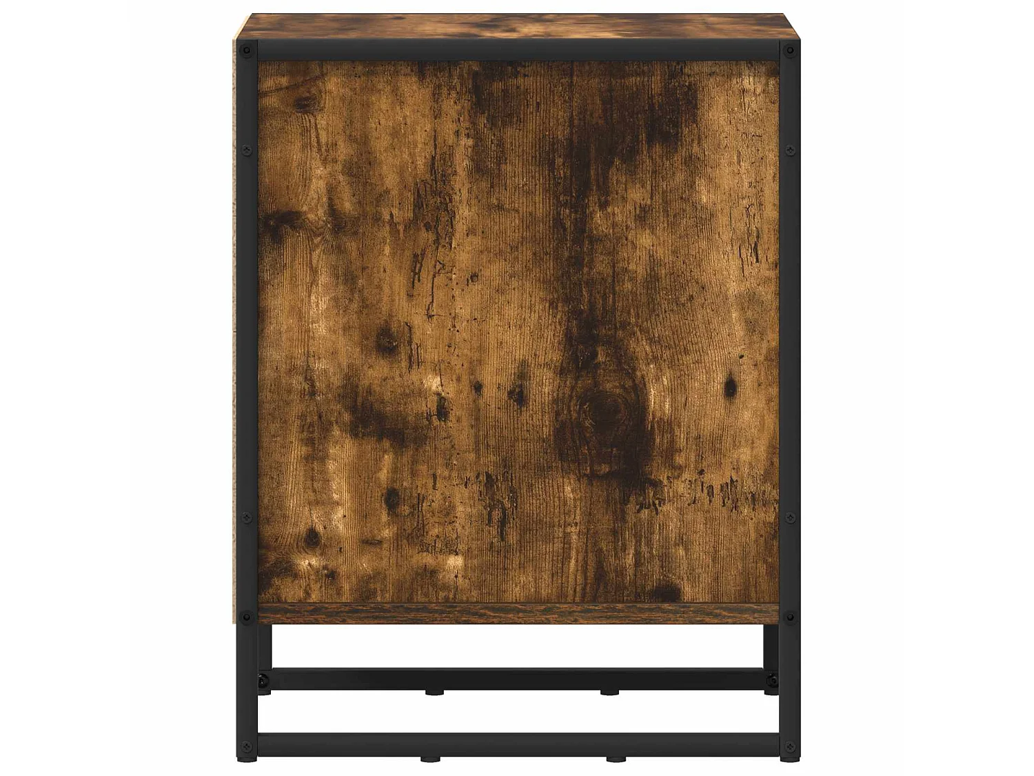 Mesa de Noche Roble Humo 39.5 x 30 x 50 cm Madera contrachapada